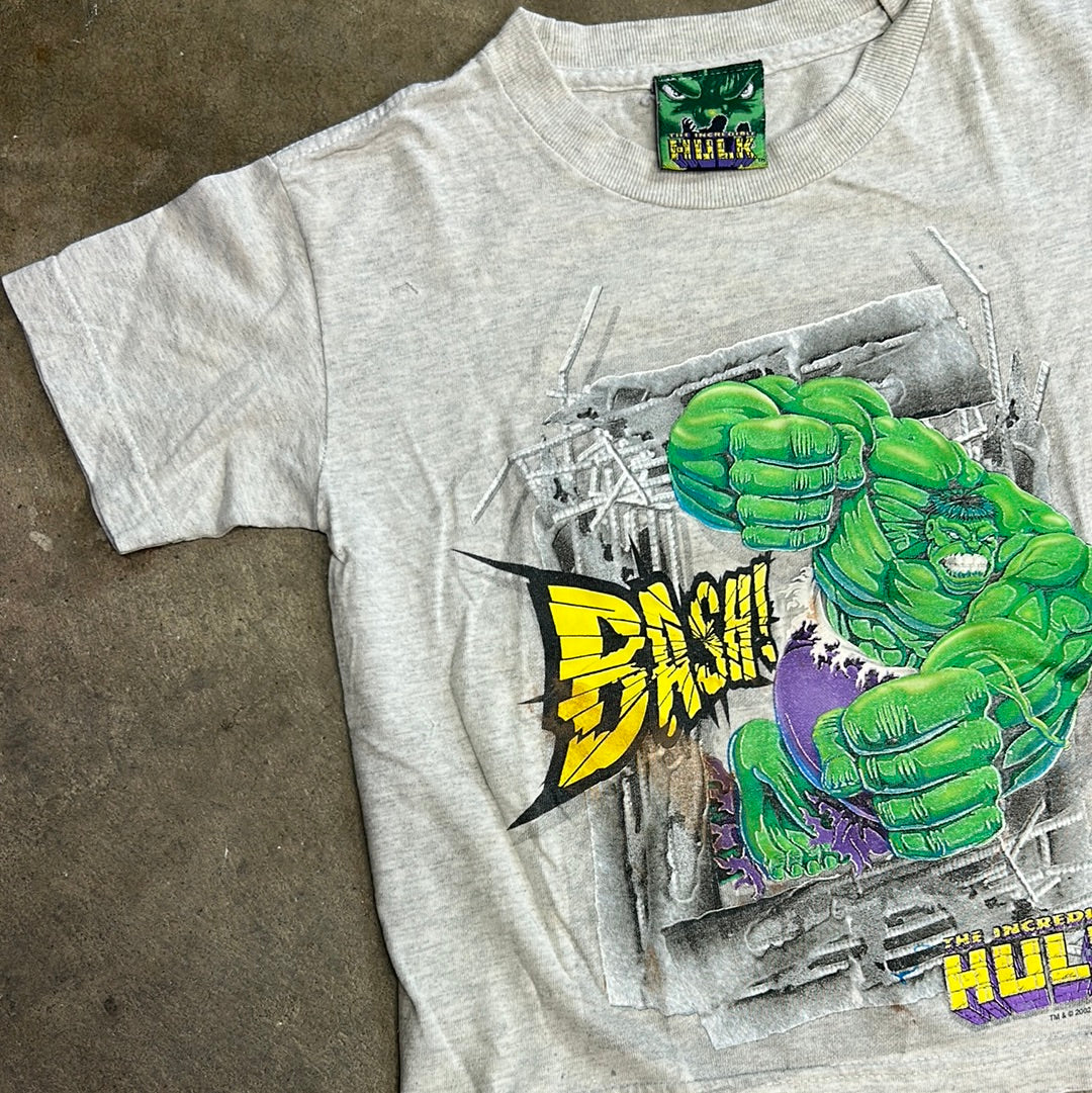 Vintage Kids Marvel 2002 The Hulk T-Shirt