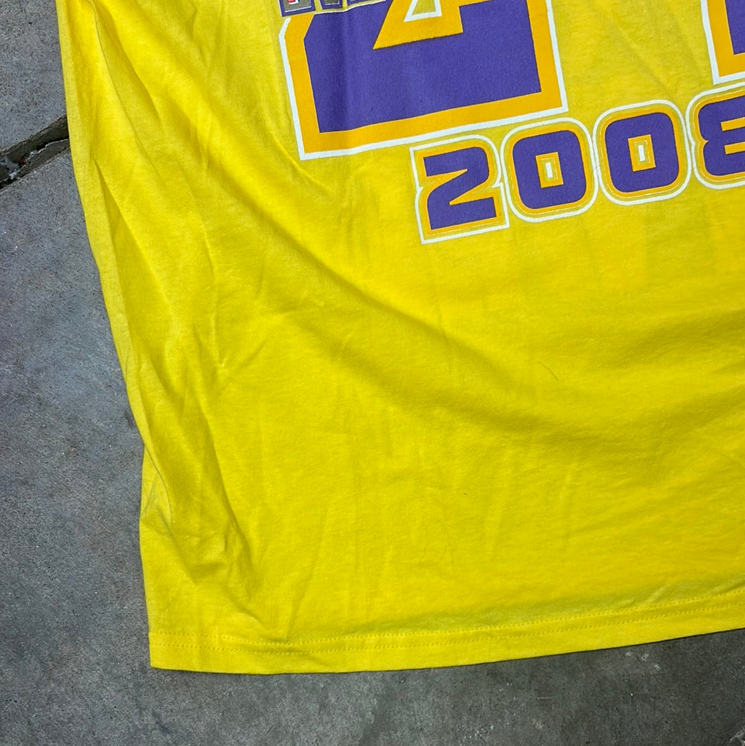 Vintage 2008 Kobe Bryant MVP Double Sided T-Shirt XL