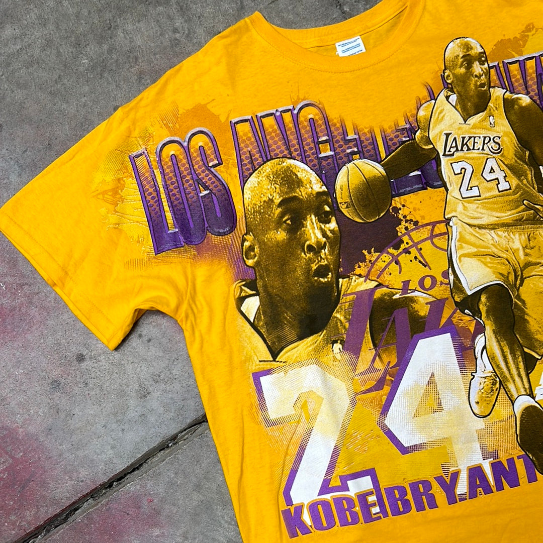 Vintage Kobe Bryant AOP T-Shirt RARE XL D.S.