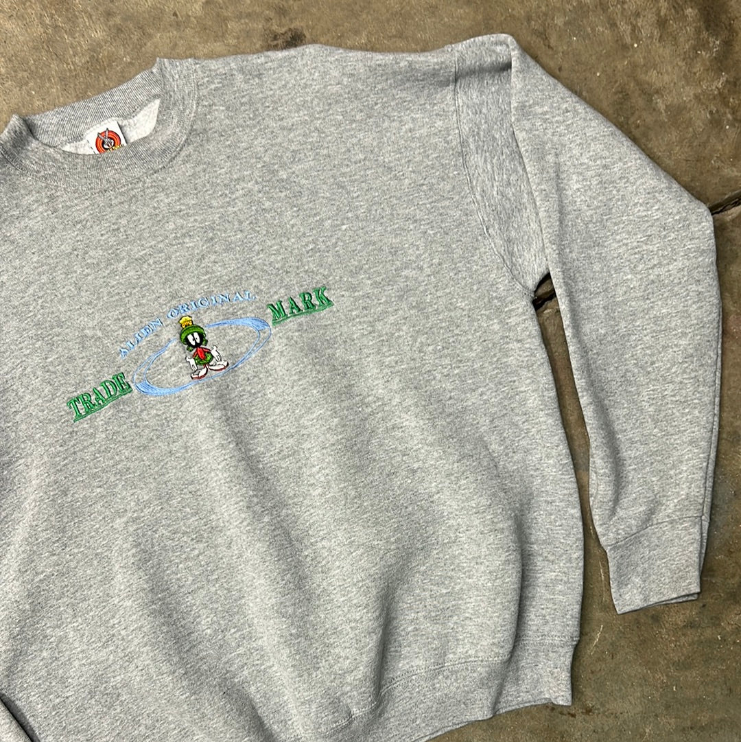 Vintage Looney Tunes Marvin The Martian Sweatshirt XL