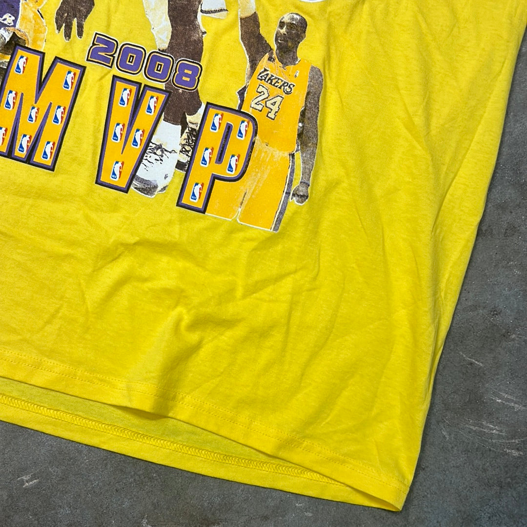 Vintage 2008 Kobe Bryant MVP Double Sided T-Shirt XL