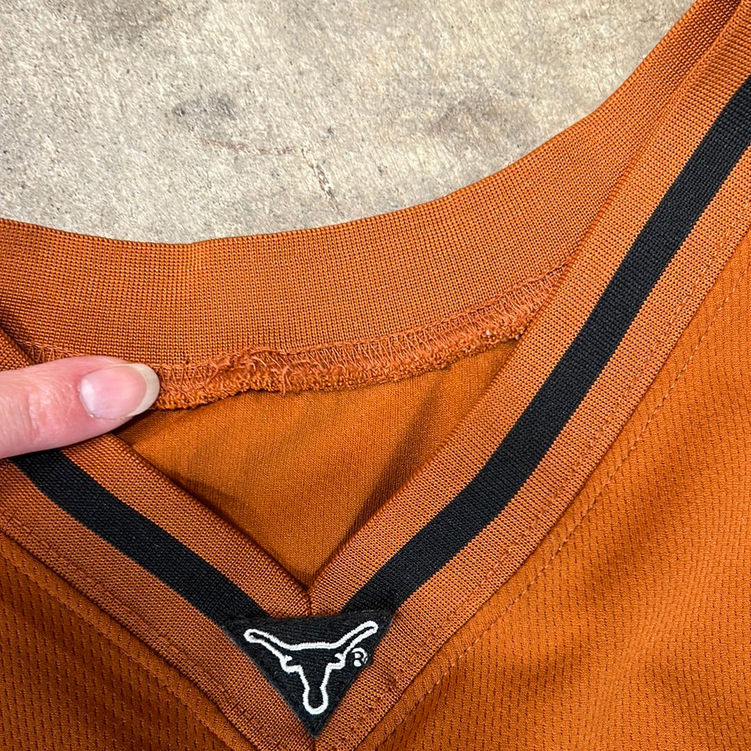 Vintage Texas Longhorns Foot Locker Basketball Jersey