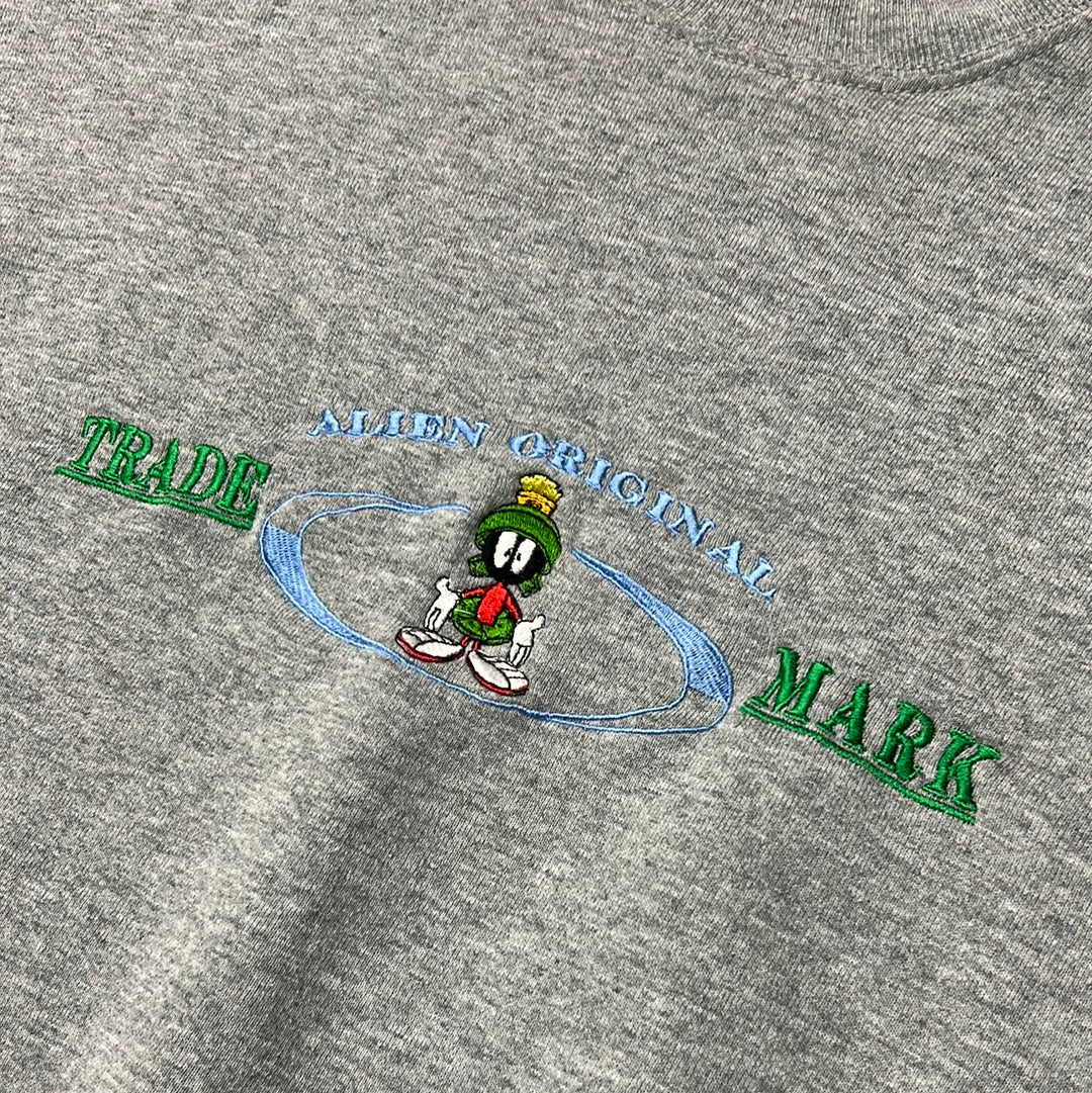 Vintage Looney Tunes Marvin The Martian Sweatshirt XL