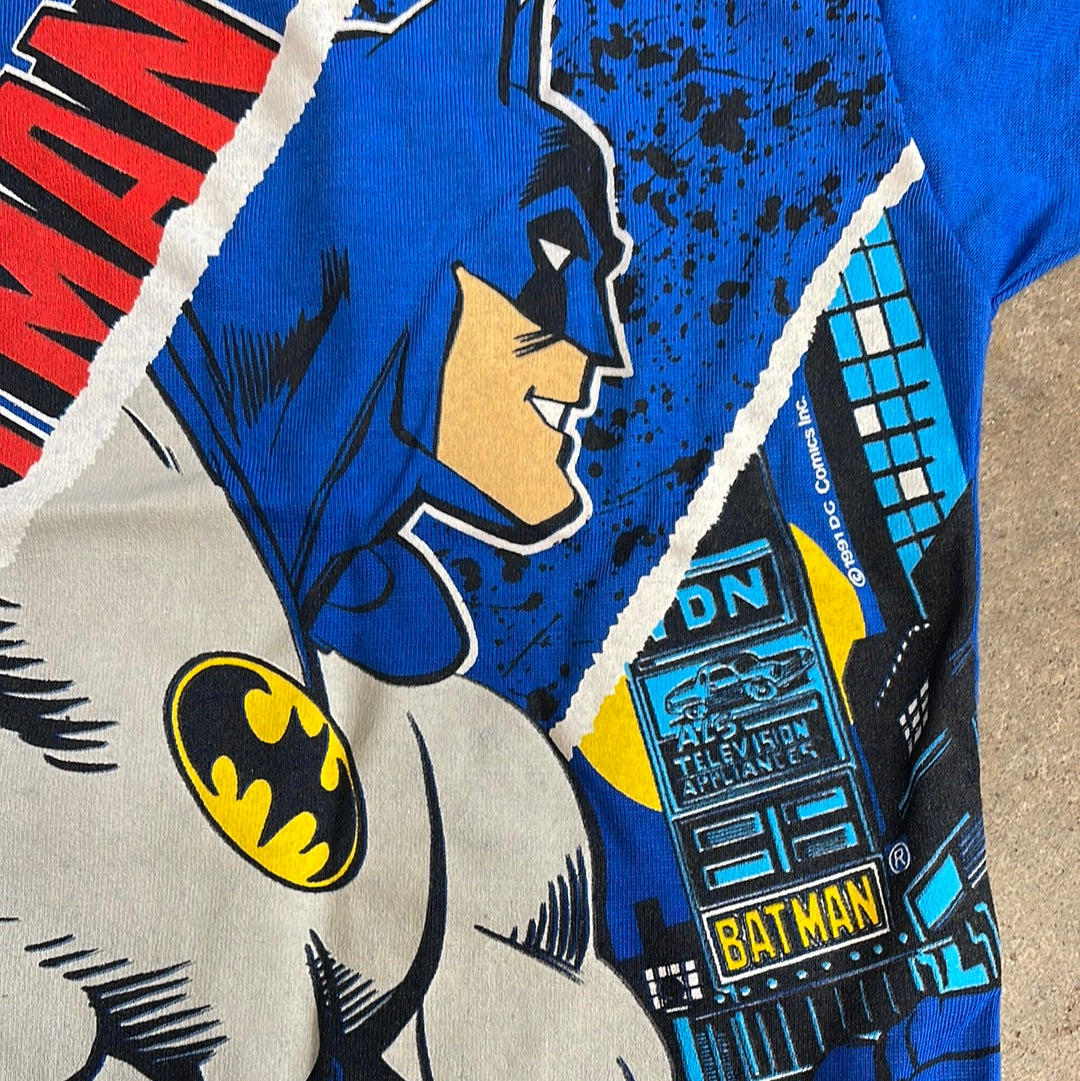 Vintage Kids 1991 Batman shirt