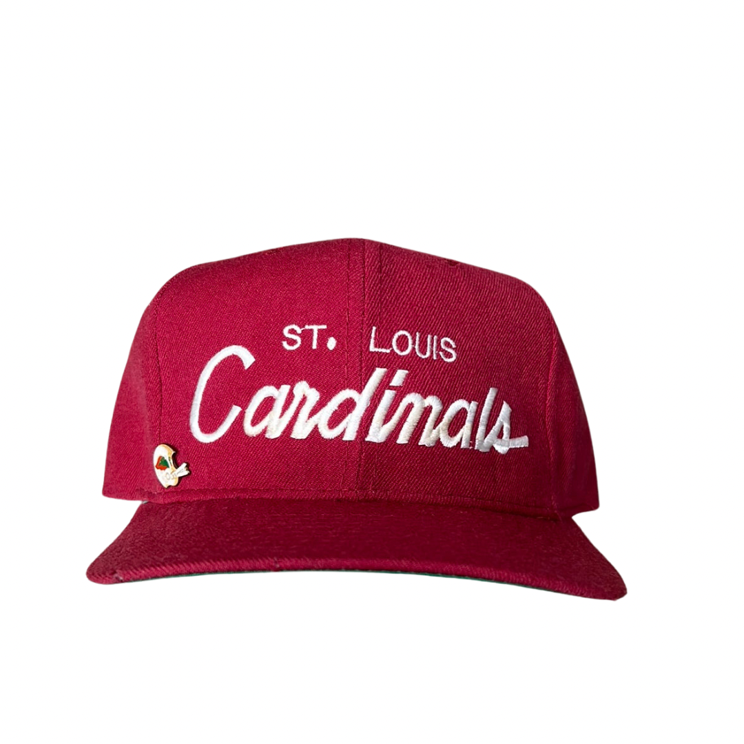 Vintage St. Louis Cardinals Single Line Snapback Hat