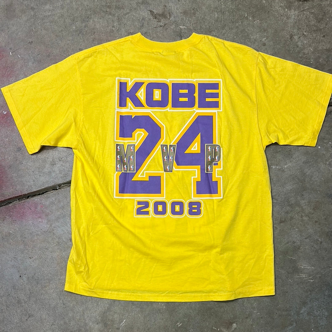 Vintage 2008 Kobe Bryant MVP Double Sided T-Shirt XL