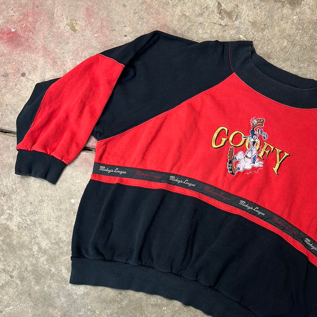 Vintage Disney Goofy Embroidered Sweatshirt XL