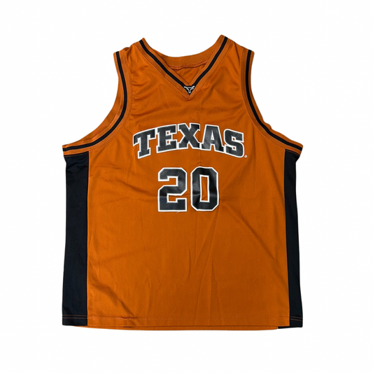 Vintage Texas Longhorns Foot Locker Basketball Jersey