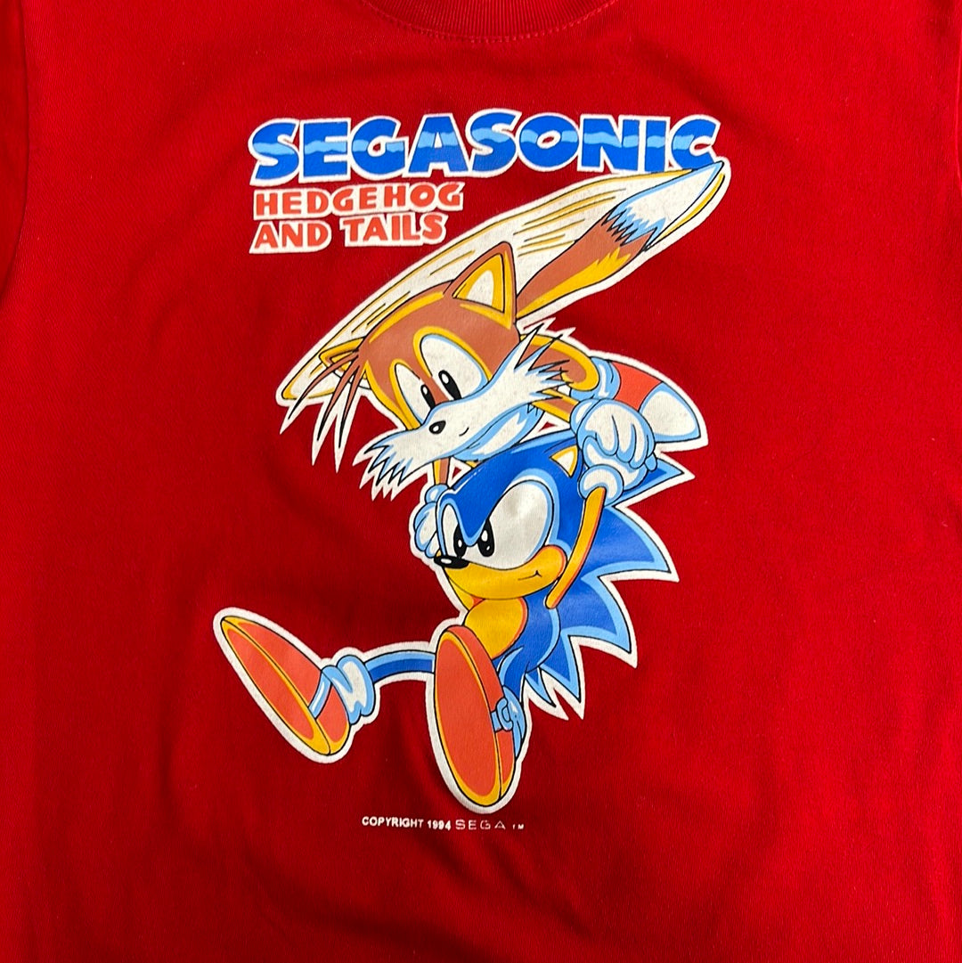 Vintage Kids 1994 Sonic the Hedgehog And Tails shirt