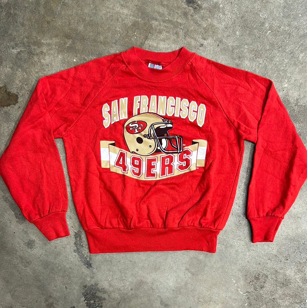 Vintage Kids SF 49ers Sweatshirt M 10-12