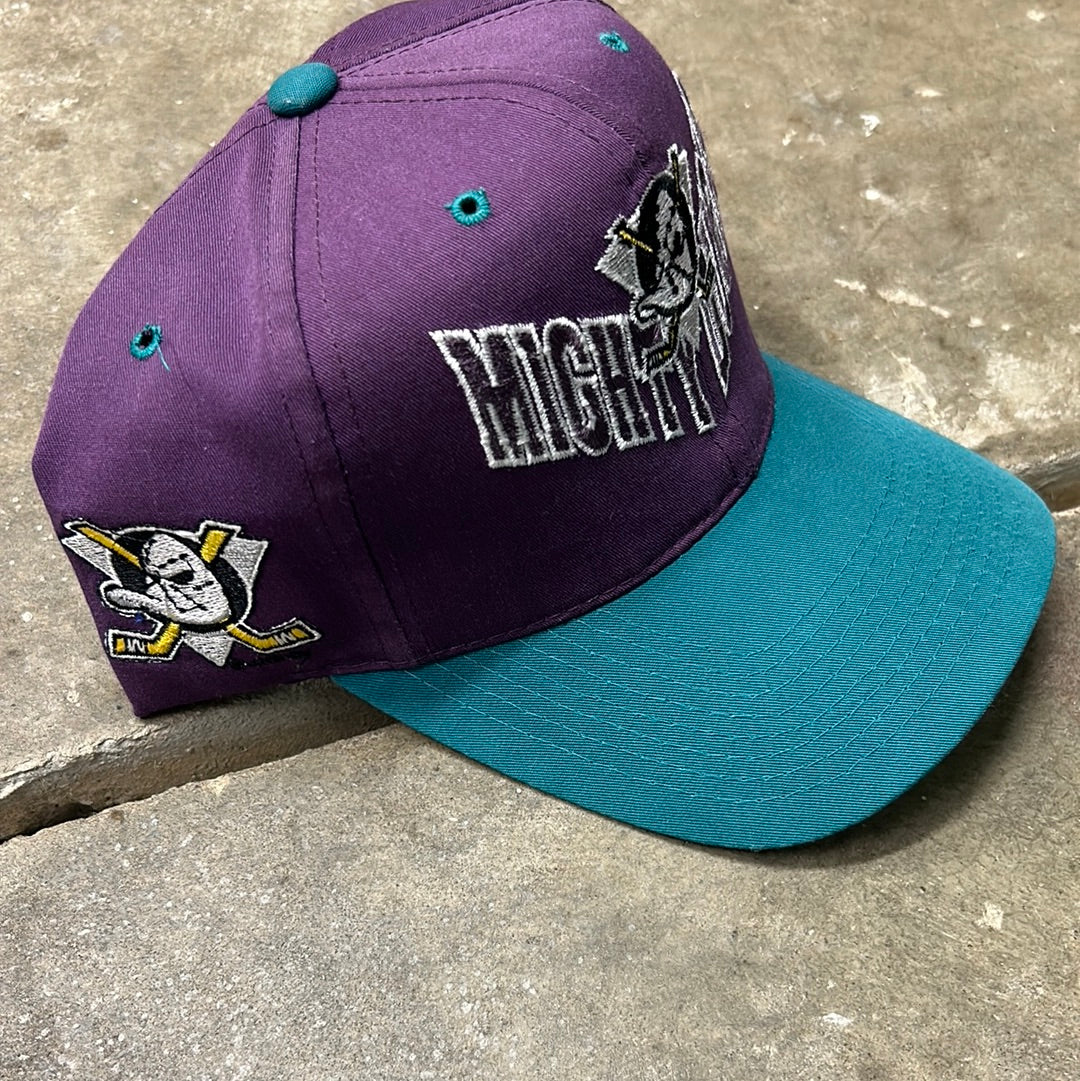 Vintage Mighty Ducks Snapback Hat