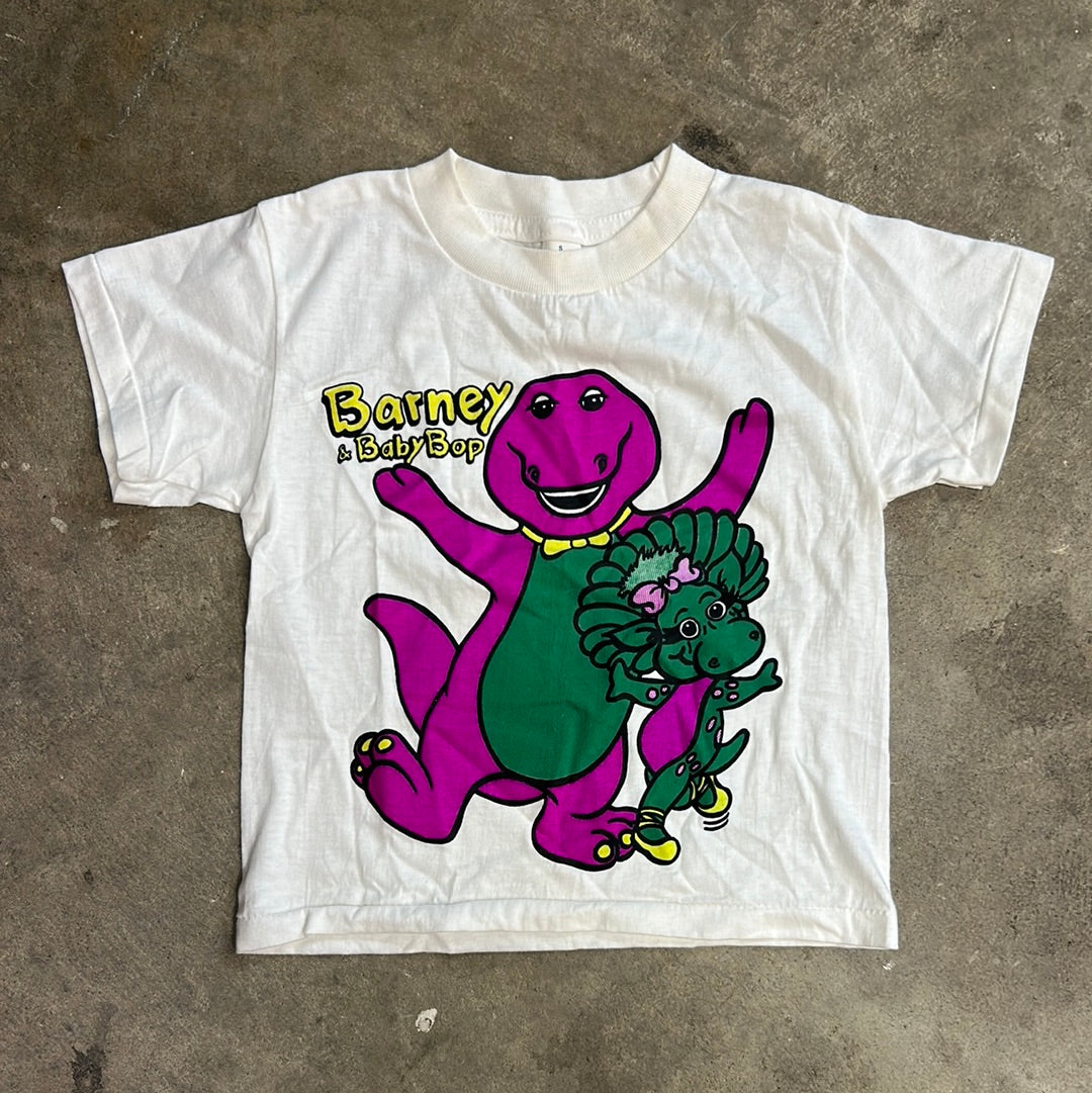 Vintage Kids Barney & Baby Bop T-Shirt Size S