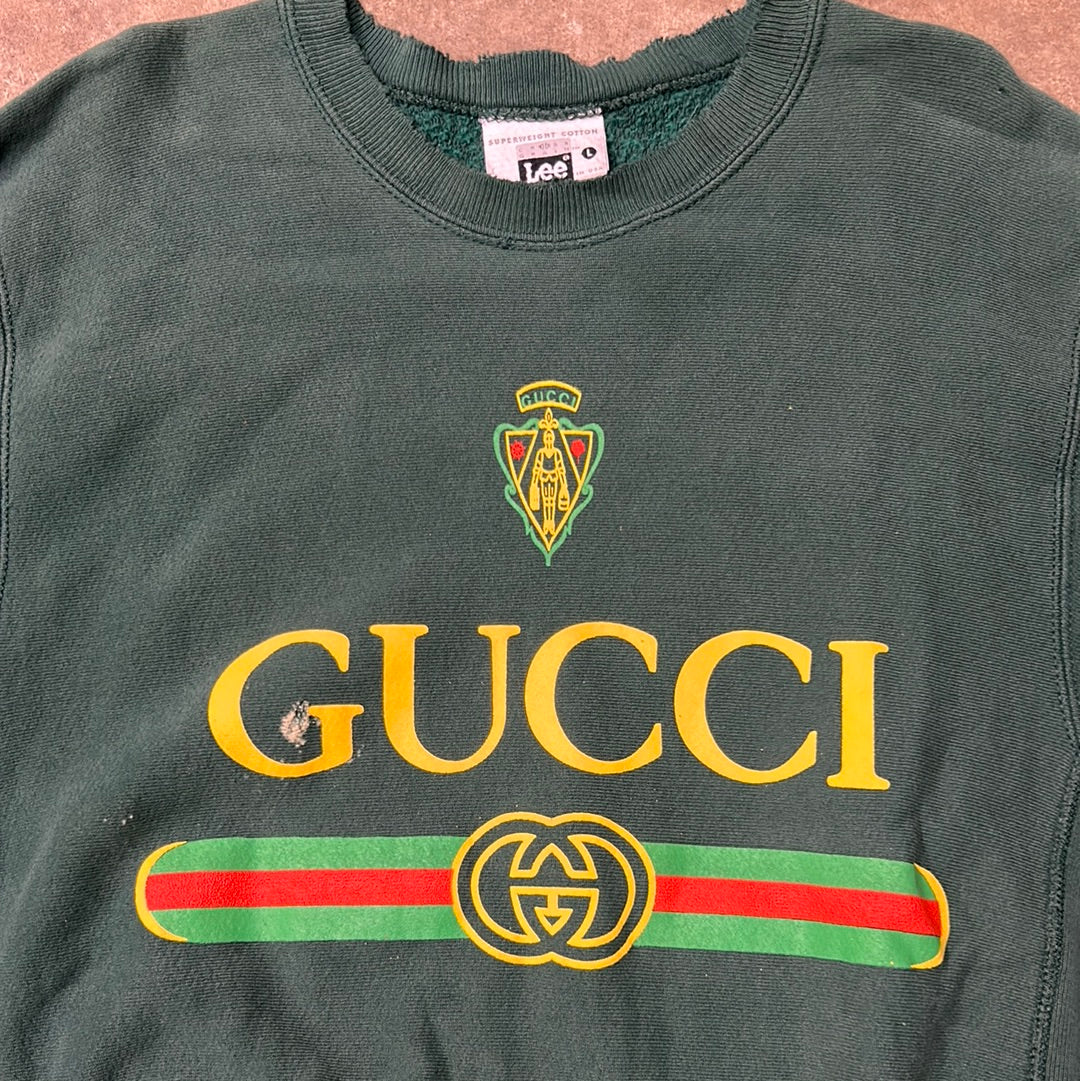 Vintage Bootleg Gucci Sweatshirt