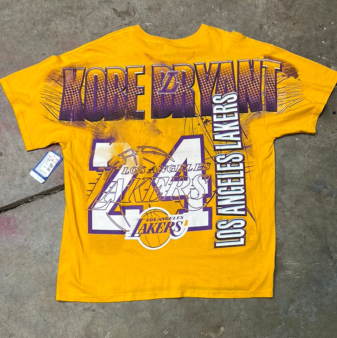 Vintage Kobe Bryant AOP T-Shirt RARE XL D.S.