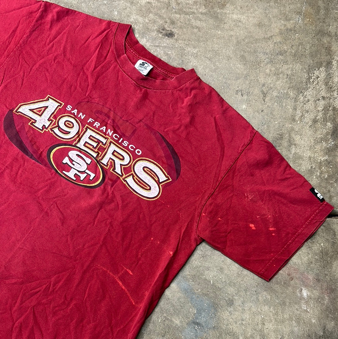 Vintage 49ers T-Shirt (Starter) Size L