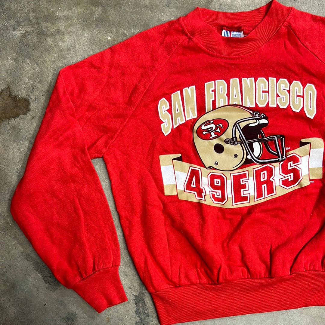 Vintage Kids SF 49ers Sweatshirt M 10-12