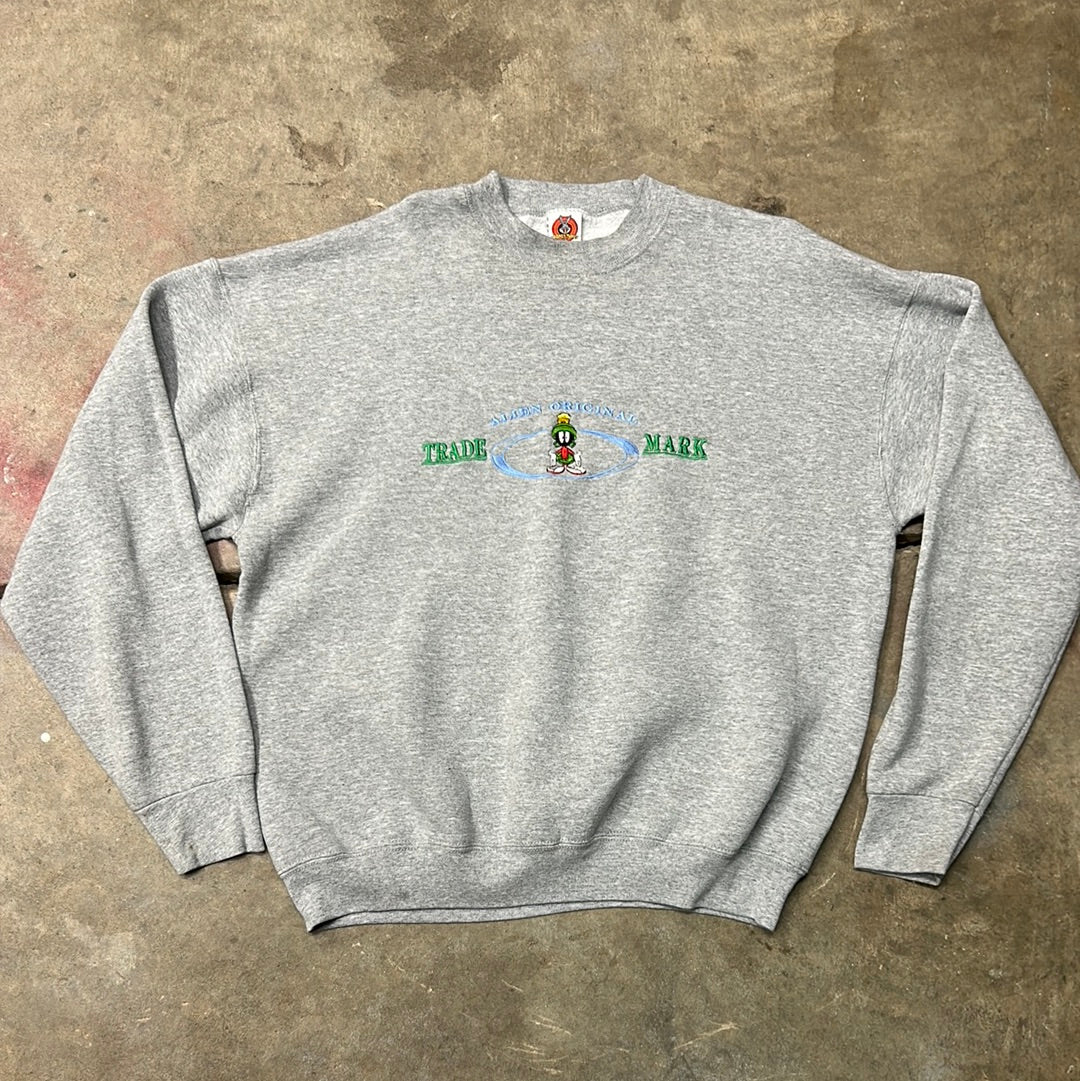 Vintage Looney Tunes Marvin The Martian Sweatshirt XL