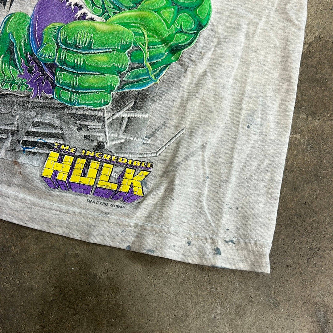 Vintage Kids Marvel 2002 The Hulk T-Shirt