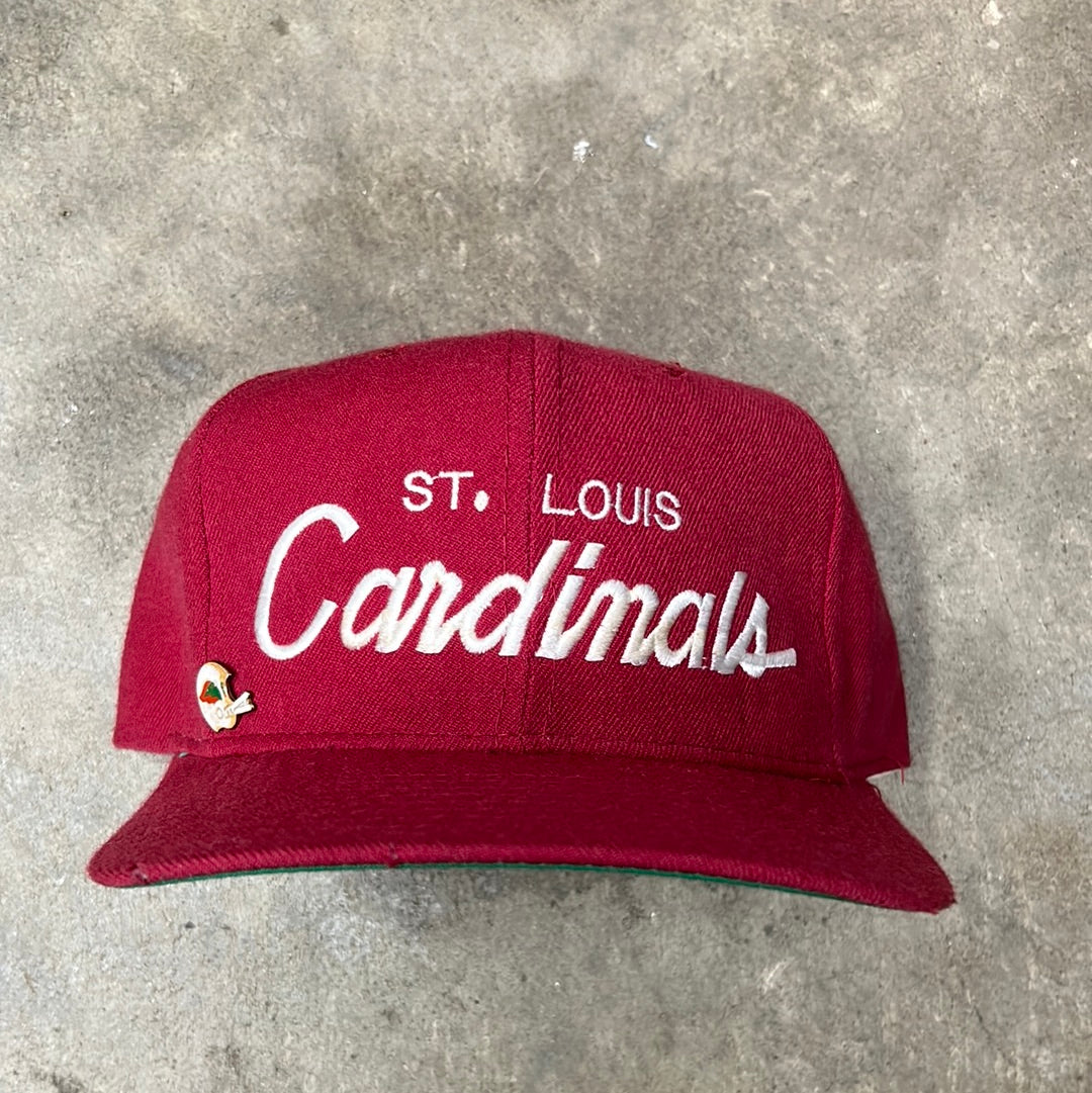 Vintage St. Louis Cardinals Single Line Snapback Hat