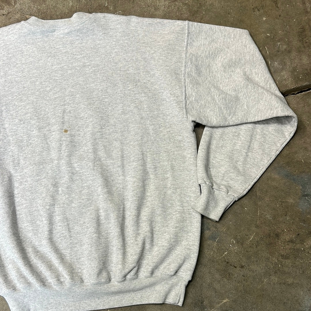 Vintage Champion Ohio State Old English Sweatshirt Grey Large