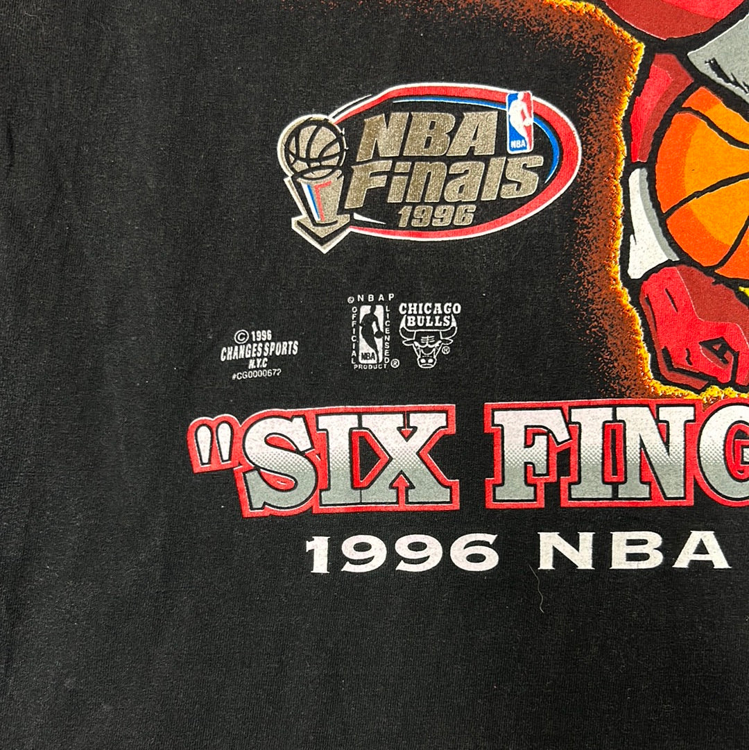 Vintage 1996 Chicago Bulls Championship T-Shirt L/XL