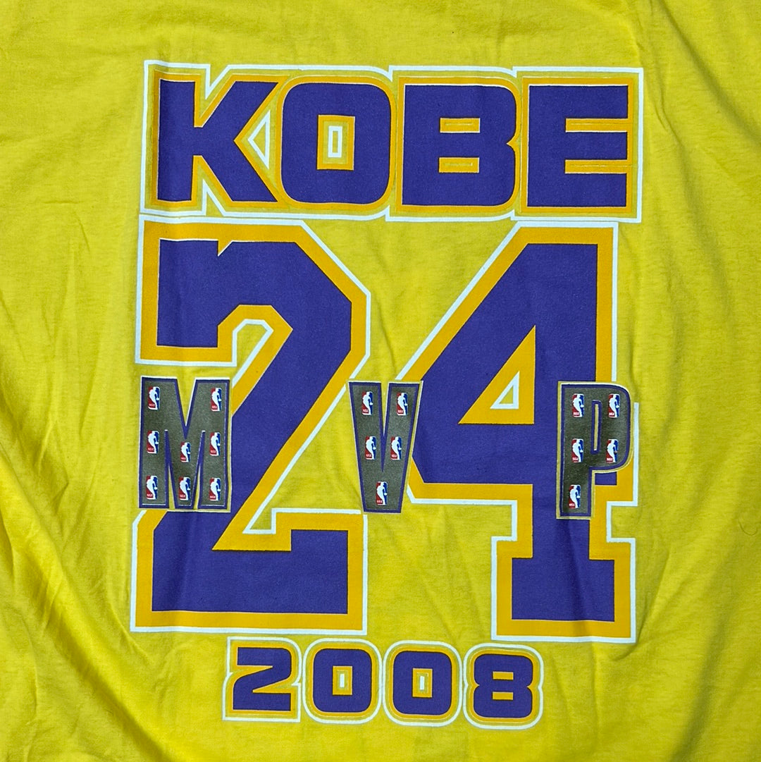 Vintage 2008 Kobe Bryant MVP Double Sided T-Shirt XL