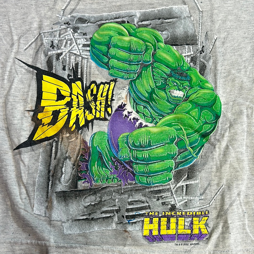 Vintage Kids Marvel 2002 The Hulk T-Shirt