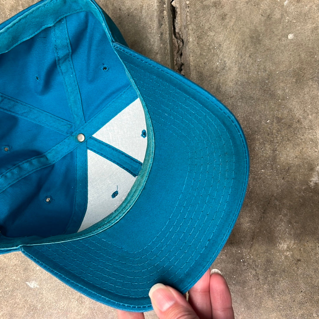 Vintage Charlotte Hornets Arch Snapback Hat