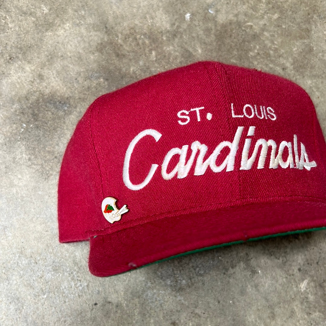 Vintage St. Louis Cardinals Single Line Snapback Hat