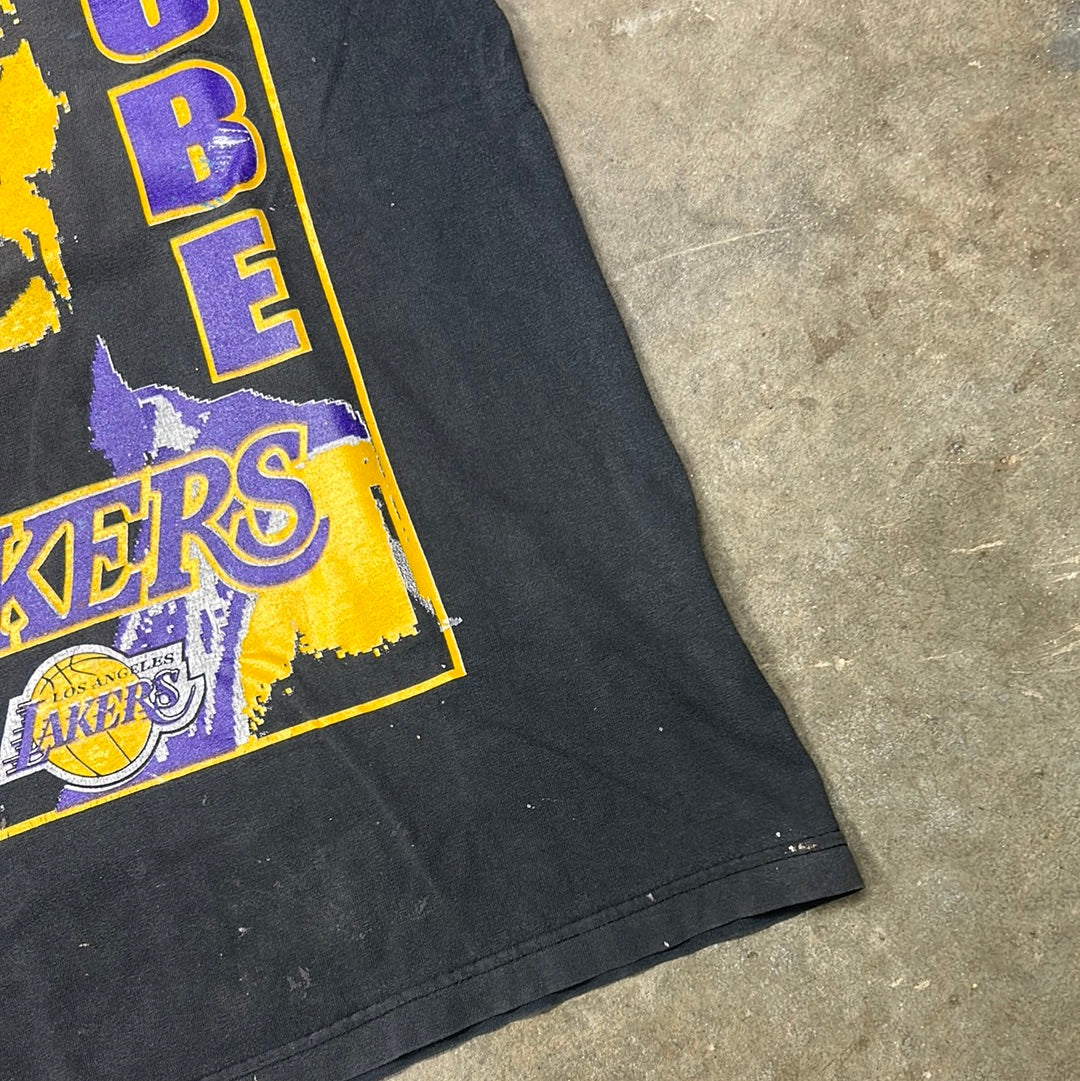 Vintage Kobe Bryant Los Angeles Lakers Double Sided T-Shirt L/XL