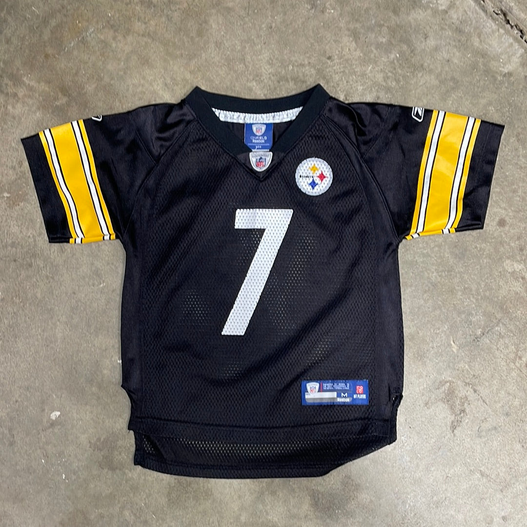 Vintage Reebok NFL Steelers Roethlisberger Jersey Youth Size popular Large Length +2