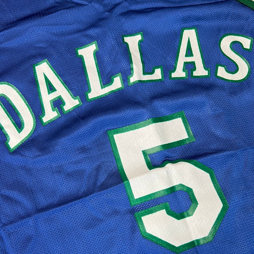 Vintage Dallas Mavericks Jason Kidd Champion Jersey Size 48