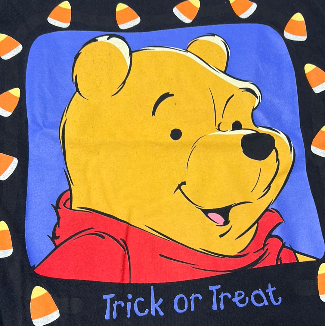 Vintage Disney Winnie the Pooh Halloween Trick or Treat T-Shirt XL