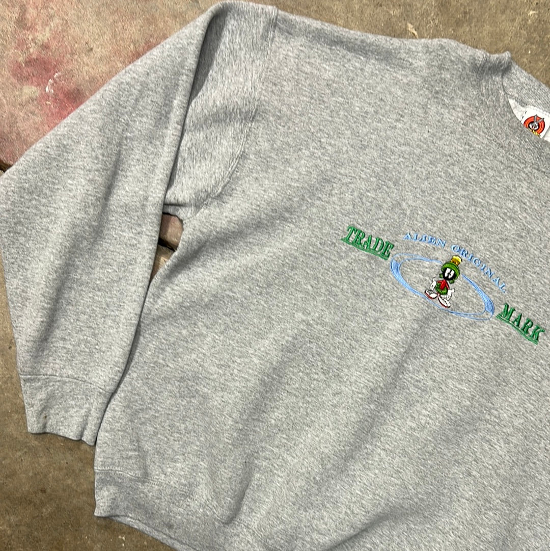 Vintage Looney Tunes Marvin The Martian Sweatshirt XL