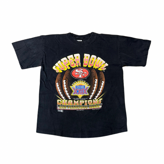 Vintage 1994 49ers Super Bowl Champions T-Shirt (Magic Johnson Single Stitched) Size XL