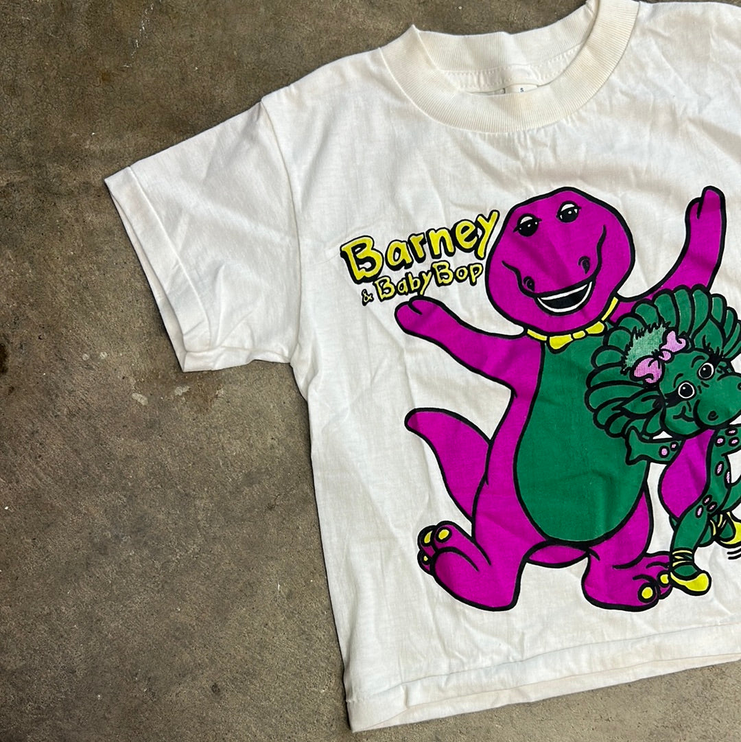 Vintage Kids Barney & Baby Bop T-Shirt Size S