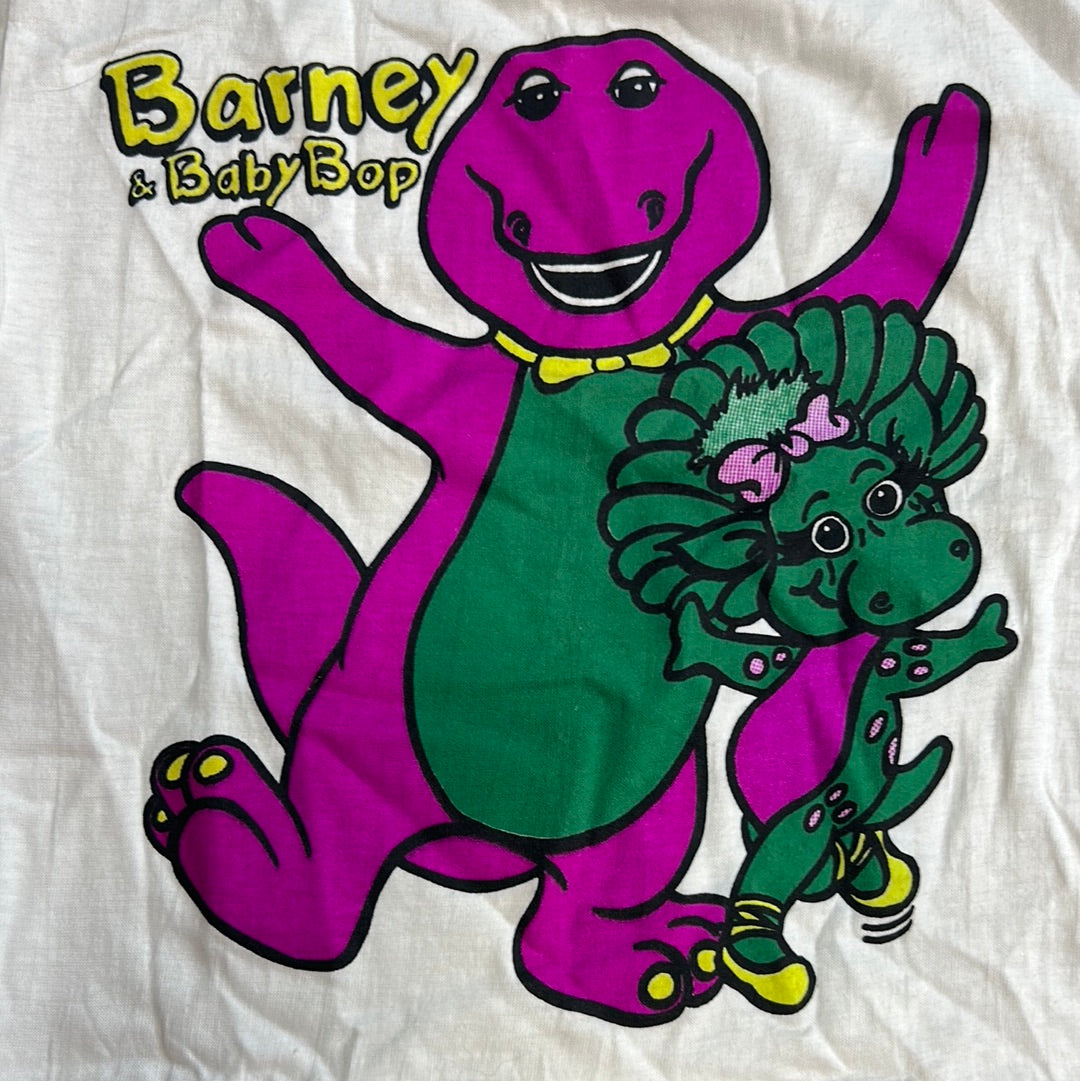 Vintage Kids Barney & Baby Bop T-Shirt Size S