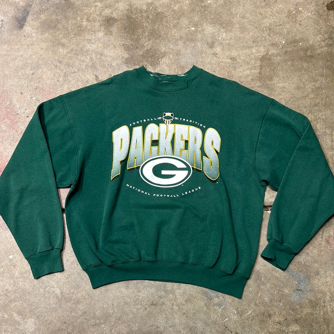 Vintage Green Bay Packers Sweatshirt XXL