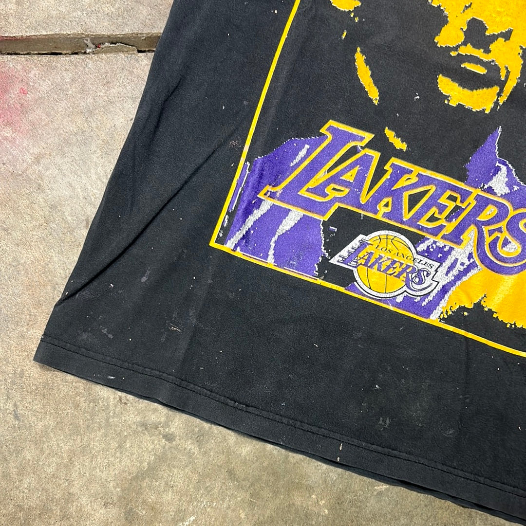 Vintage Kobe Bryant Los Angeles Lakers Double Sided T-Shirt L/XL