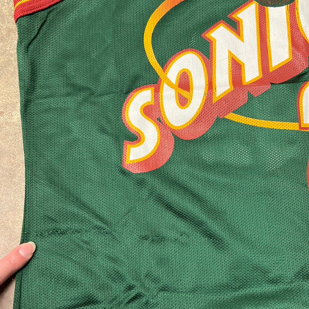 Vintage Sonics Gary Payton Champion Jersey Size 48