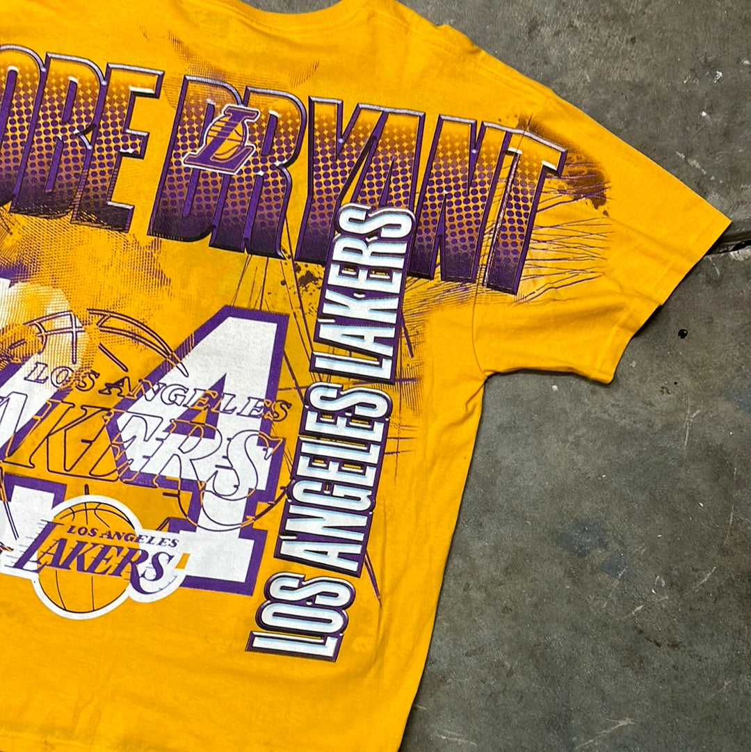 Vintage Kobe Bryant AOP T-Shirt RARE XL D.S.