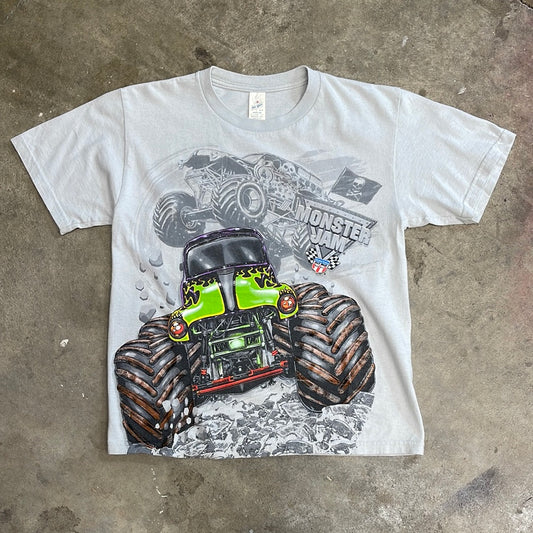 Vintage Kids Monster Jam Grave Digger Tshirt