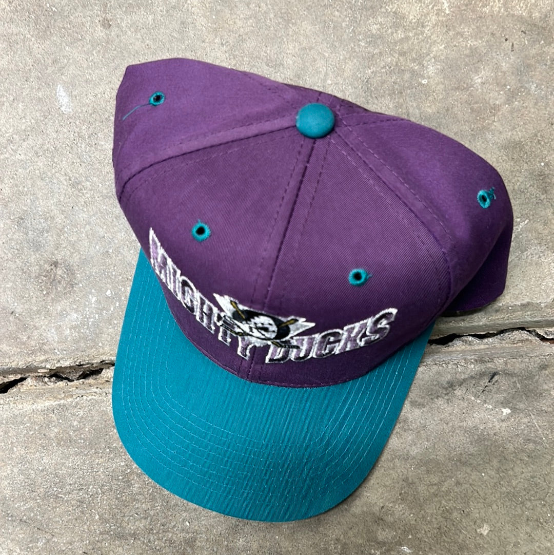 Vintage Mighty Ducks Snapback Hat