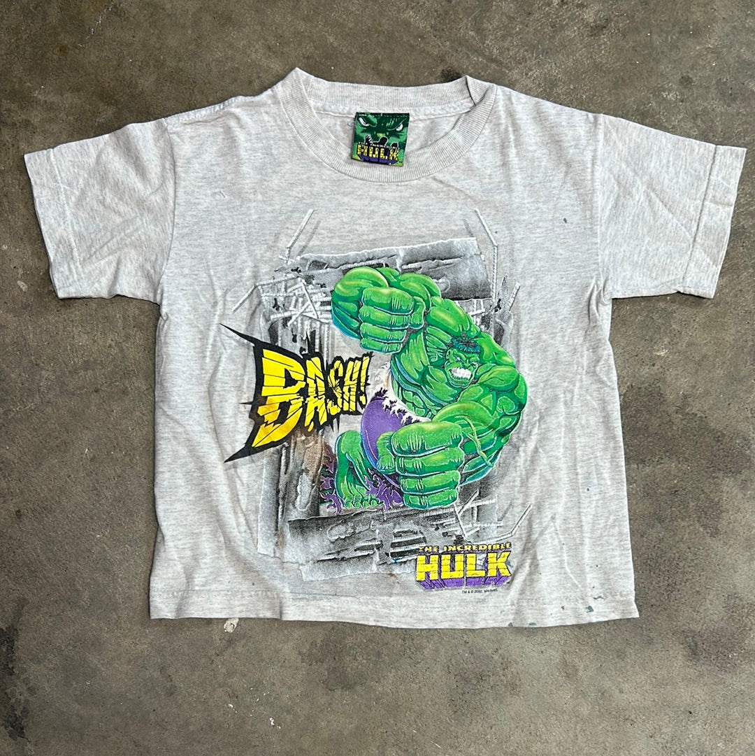 Vintage Kids Marvel 2002 The Hulk T-Shirt