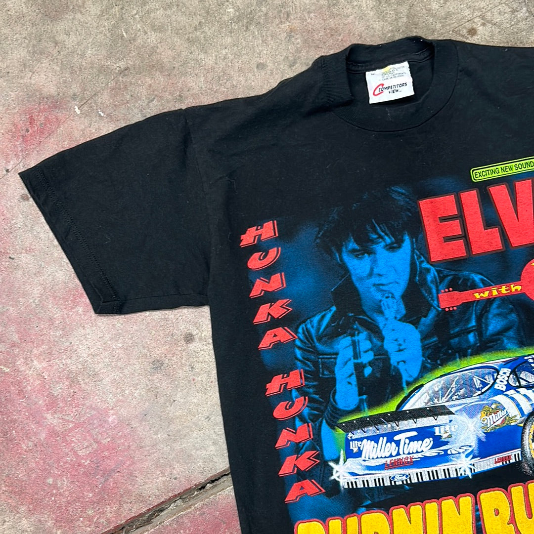 Vintage Elvis NASCAR T-Shirt Medium