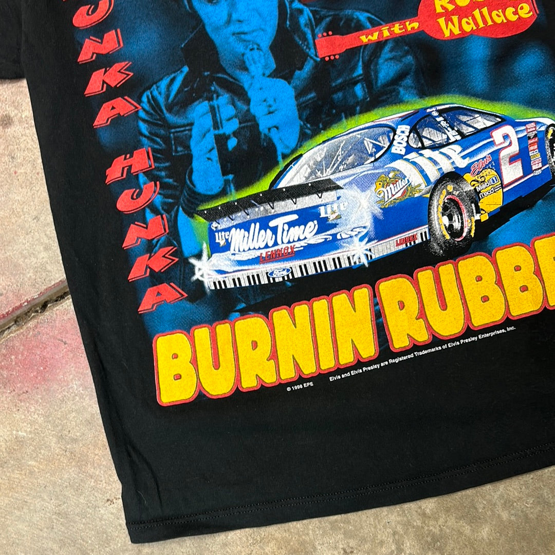 Vintage Elvis NASCAR T-Shirt Medium