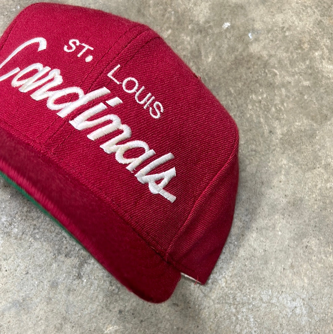 Vintage St. Louis Cardinals Single Line Snapback Hat