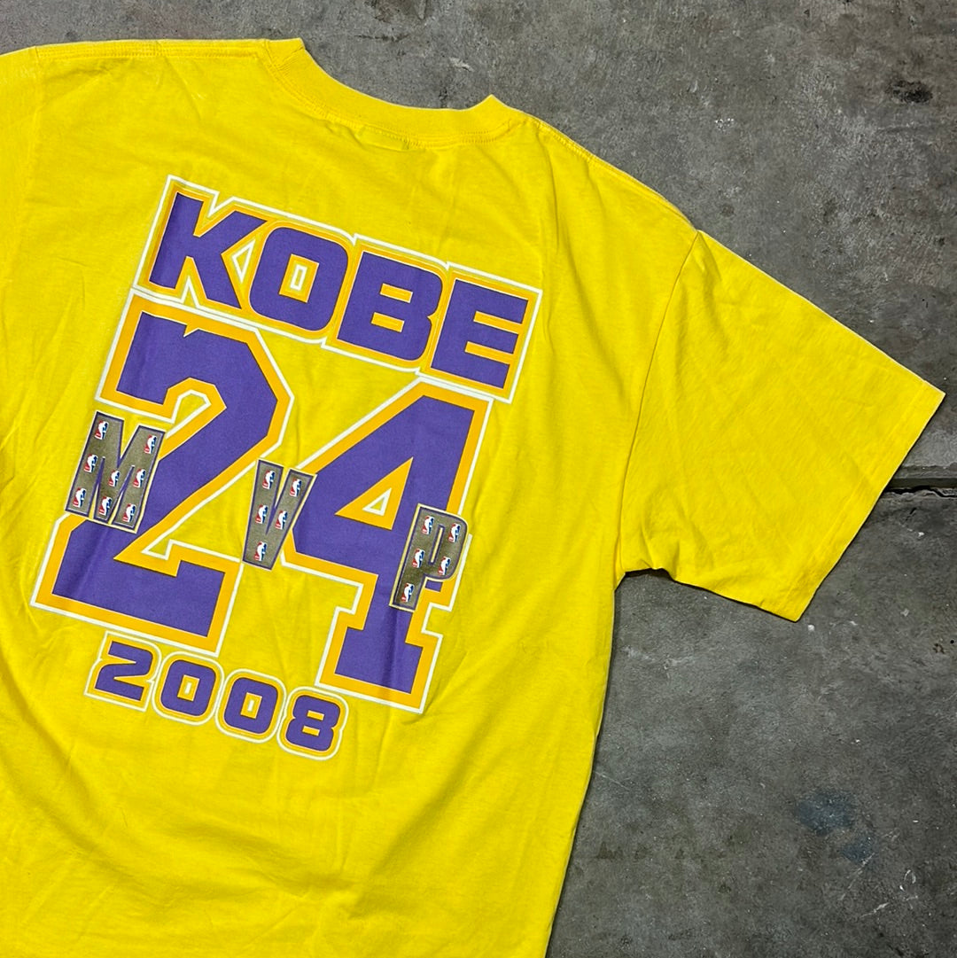 Vintage 2008 Kobe Bryant MVP Double Sided T-Shirt XL