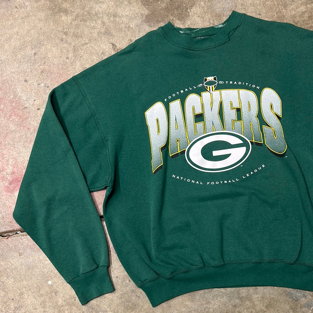 Vintage Green Bay Packers Sweatshirt XXL