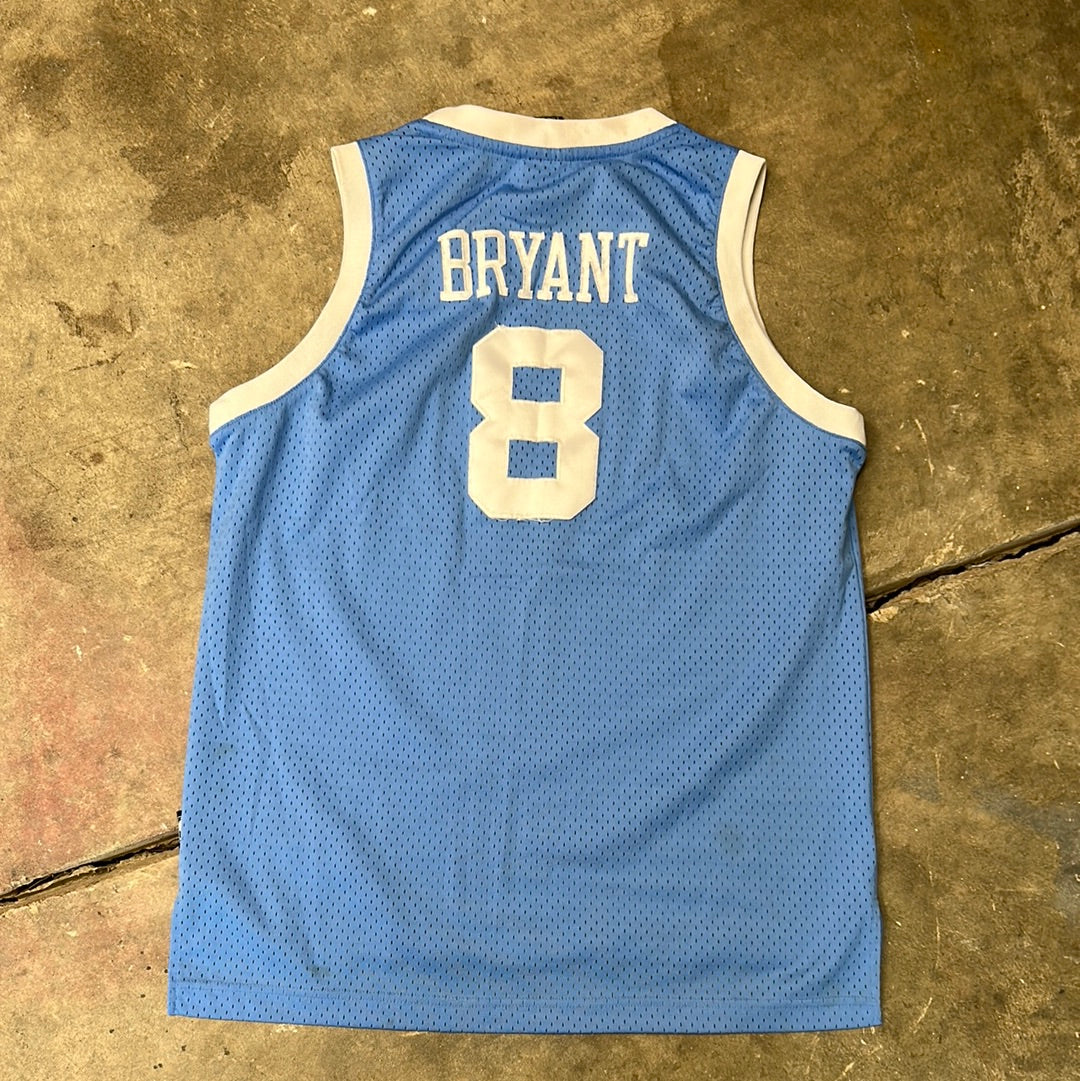 Vintage Kobe Bryant #8 Los Angeles Lakers Blue Reebok Jersey Size Youth XL